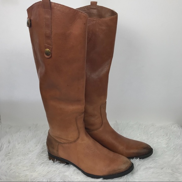 Sam Edelman Shoes - Sam Edelman Penny Riding Boots Whiskey Sz 7